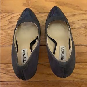 Steve Madden Shoes - Steve Madden Beautey size 6 grey suede pump Steve Madden Shoes - Steve Madden Beautey size 6 grey suede pump